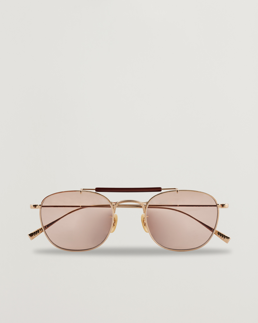 Homme | Eyevan 7285 Dazzling Sunglasses Gold | EYEVAN 7285 | Dazzling Sunglasses Gold