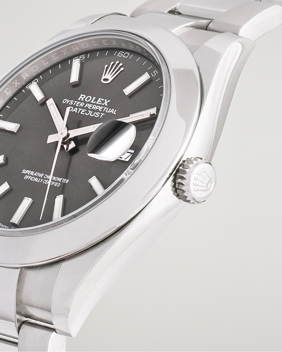 Homme | Rolex Pre-Owned Datejust 41 126300 Silver | Rolex Pre-Owned | Datejust 41 126300 Silver