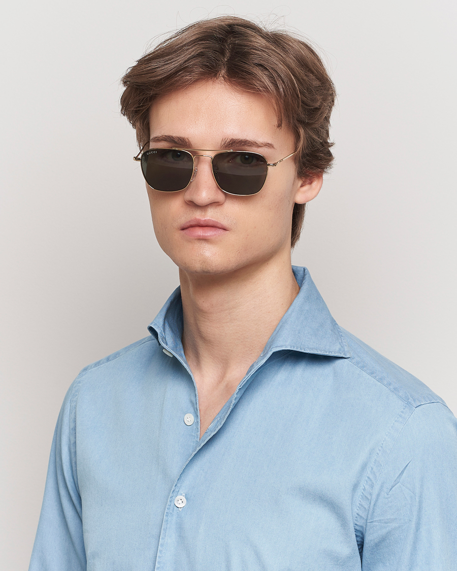 Homme | Nouveautés | Gucci | GG1183S Sunglasses Gold