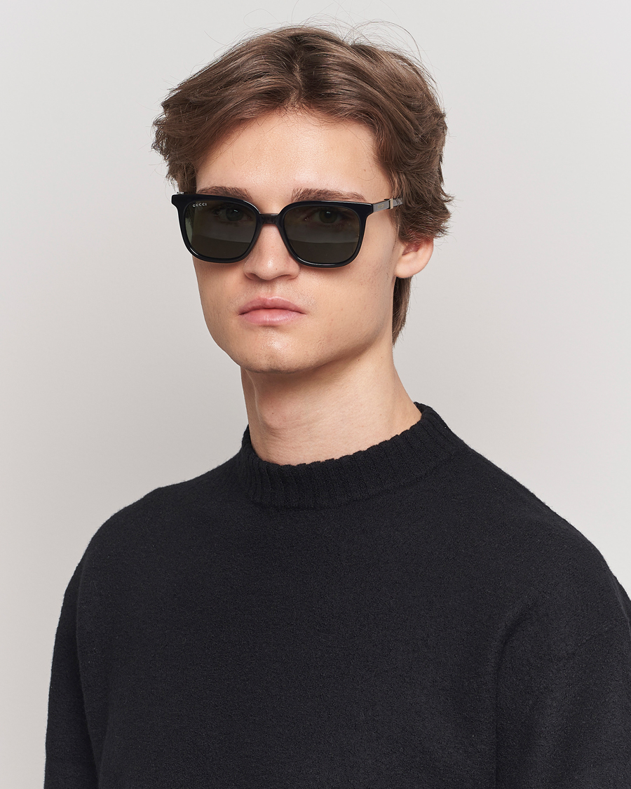 Homme | Lunettes De Soleil | Gucci | GG1493 Sunglasses Black