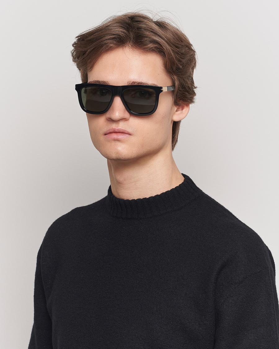 Homme | Lunettes De Soleil | Gucci | GG1502S Sunglasses Black