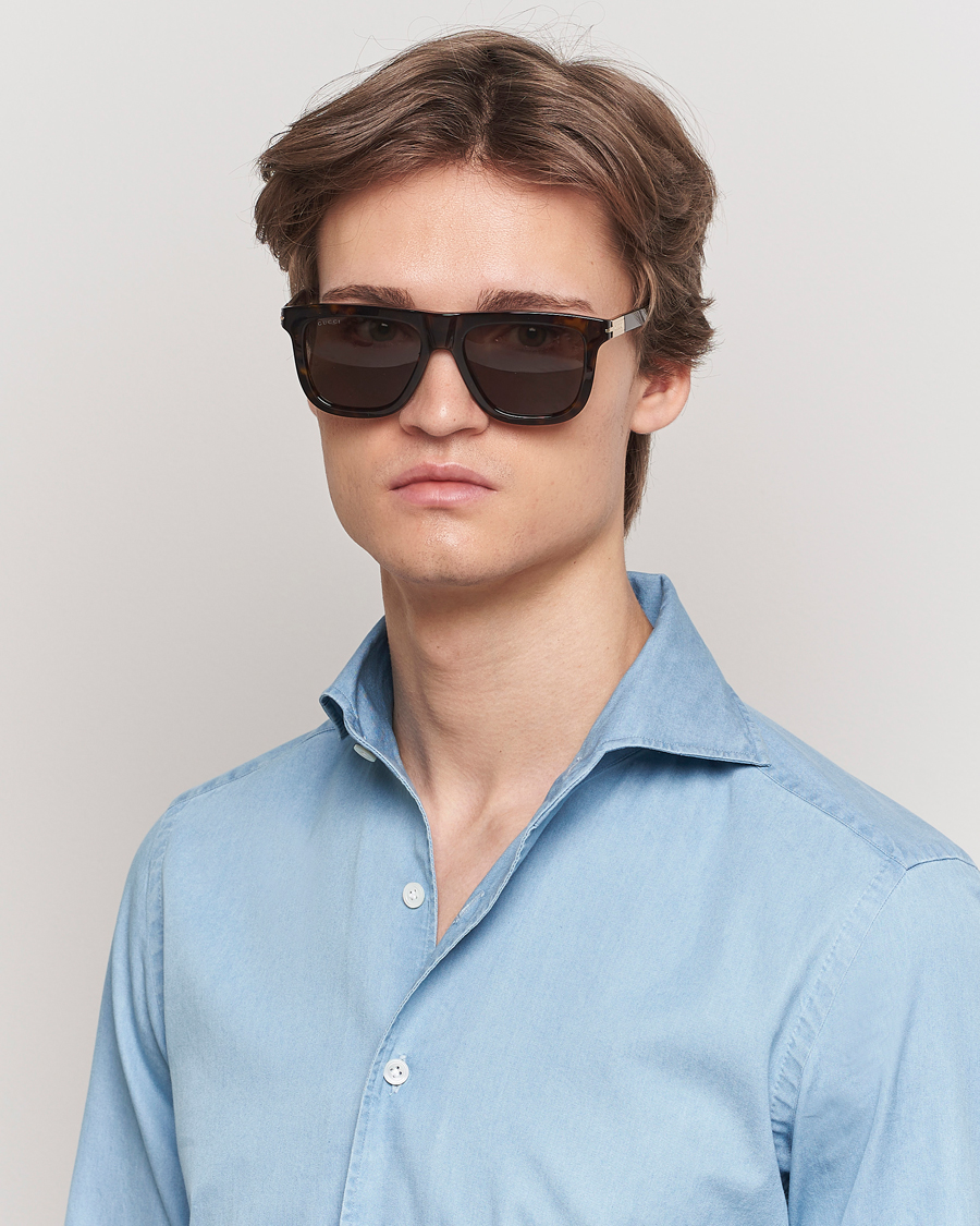 Homme | Accessoires | Gucci | GG1502S Sunglasses Havana