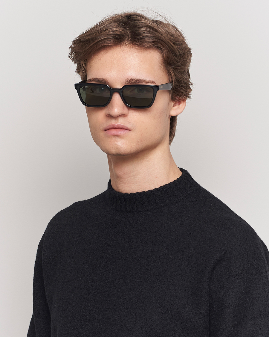 Homme | Lunettes De Soleil | Gucci | GG1539S Sunglasses Black