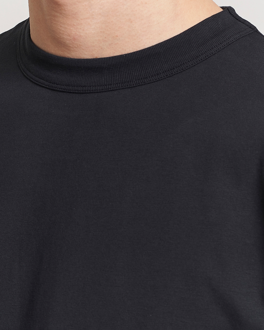 Homme | T-shirts | Tekla | Organic Cotton Sleeping T-Shirt Black