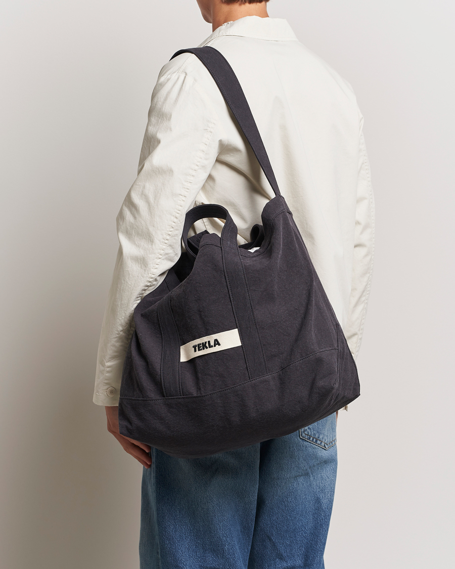 Homme | Tekla Beach Bag Black | Tekla | Beach Bag Black