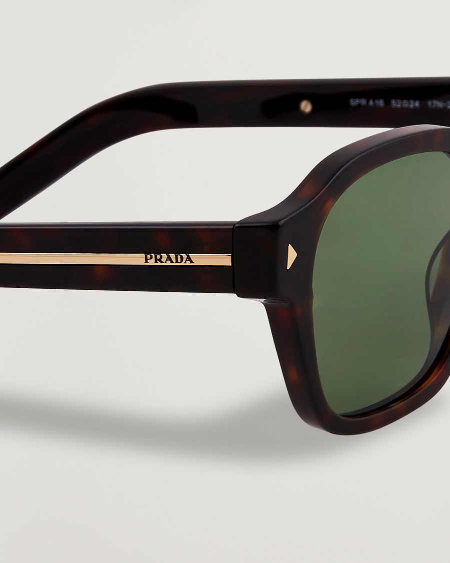 Homme | Lunettes De Soleil | Prada Eyewear | Prada 0PR A16S Sunglasses Radica Tortoise
