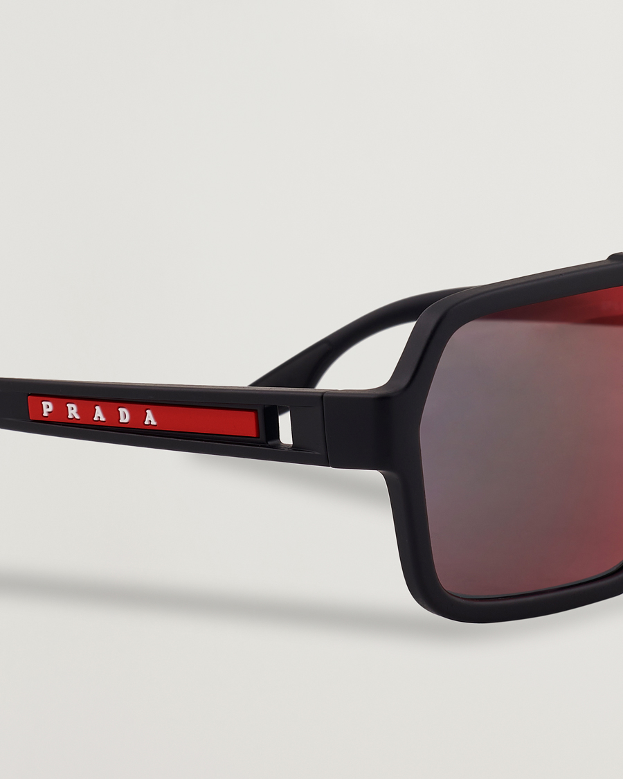 Homme | Prada Linea Rossa 0PS 01XS Sunglasses Black | Prada Linea Rossa | 0PS 01XS Sunglasses Black