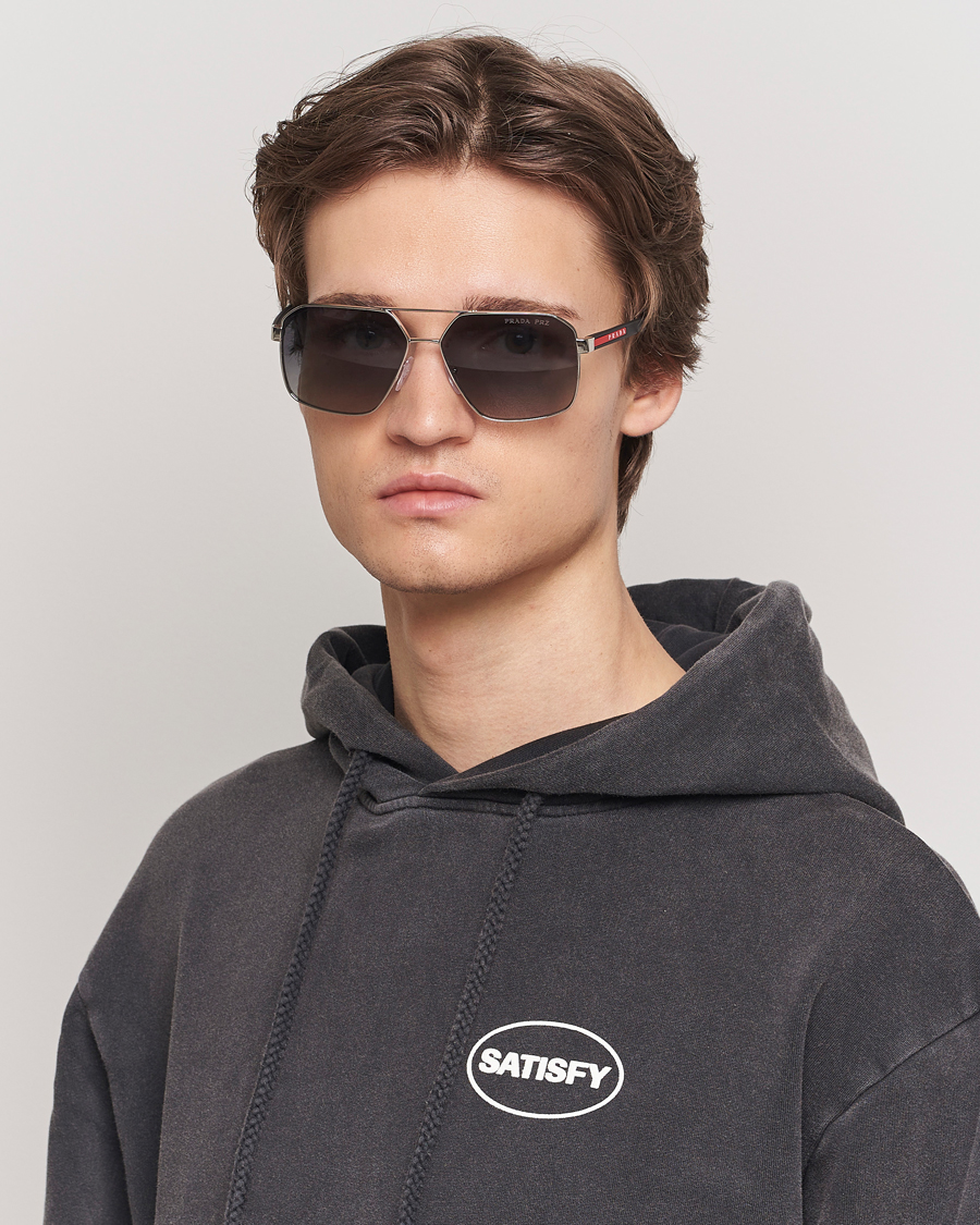 Homme | Prada Linea Rossa 0PS 55WS Silver | Prada Linea Rossa | 0PS 55WS Silver