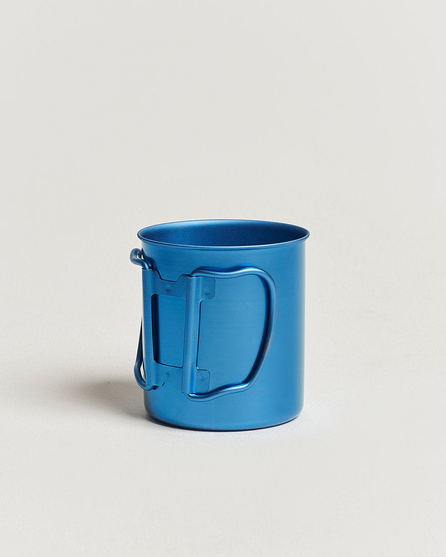 Homme | Outdoor living | Snow Peak | Single Wall Mug 450 Blue Titanium