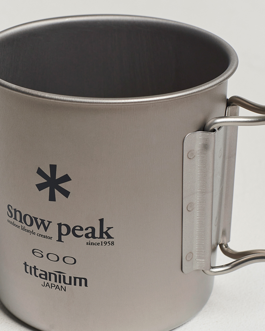 Homme | Équipement de camping | Snow Peak | Single Wall Mug 600 Titanium
