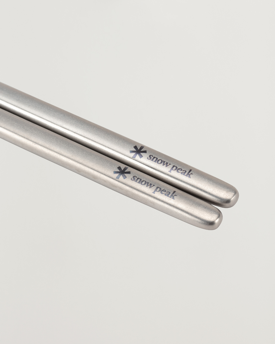 Homme | Snow Peak Chopsticks Titanium | Snow Peak | Chopsticks Titanium