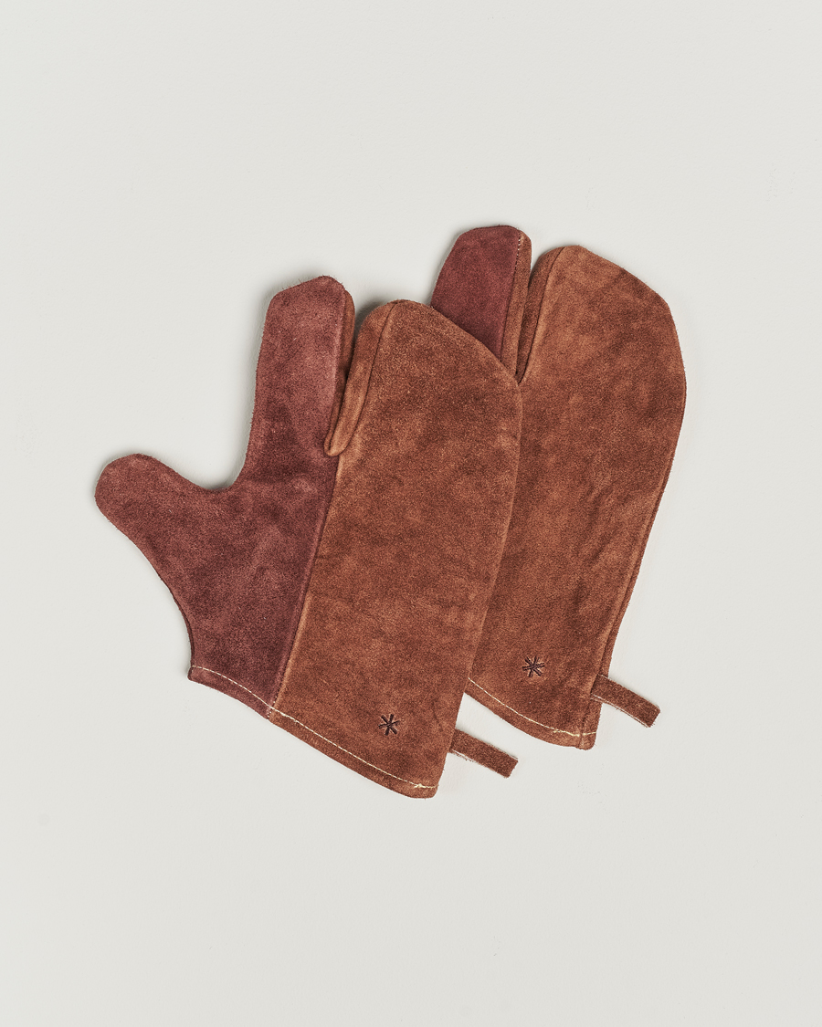 Homme | Snow Peak Campers Mittens Brown | Snow Peak | Campers Mittens Brown