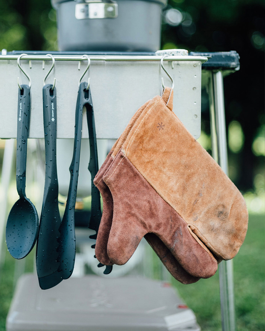 Homme | Snow Peak Campers Mittens Brown | Snow Peak | Campers Mittens Brown