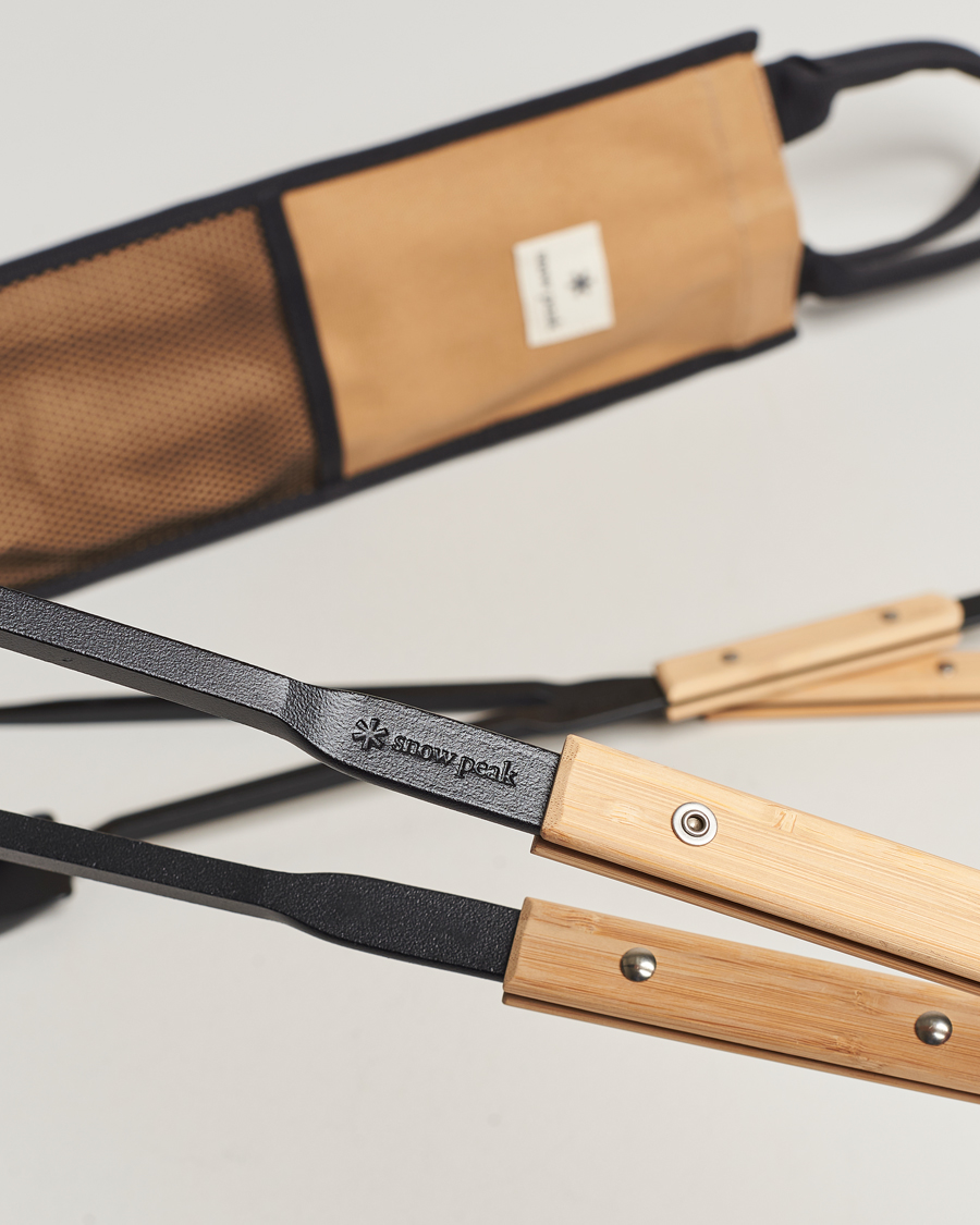 Homme | Sections | Snow Peak | Fire Tool Set Pro Steel/Bamboo