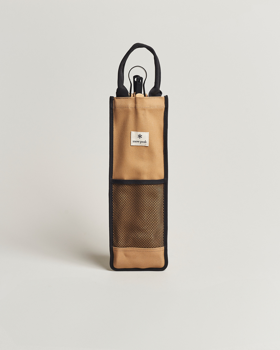 Homme | Snow Peak Fire Tool Set Pro Steel/Bamboo | Snow Peak | Fire Tool Set Pro Steel/Bamboo