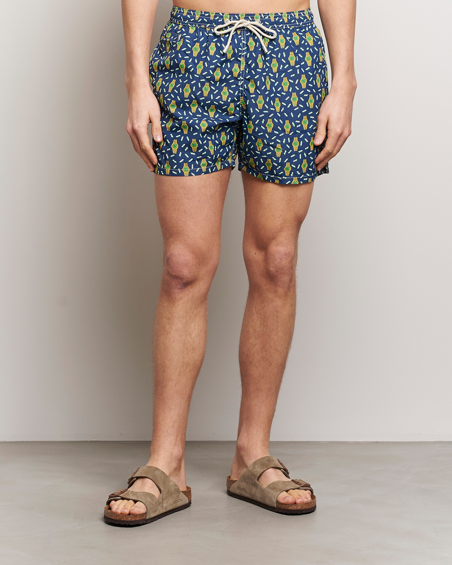 Homme | Maillots De Bain | MC2 Saint Barth | Printed Swim Shorts Hour Money