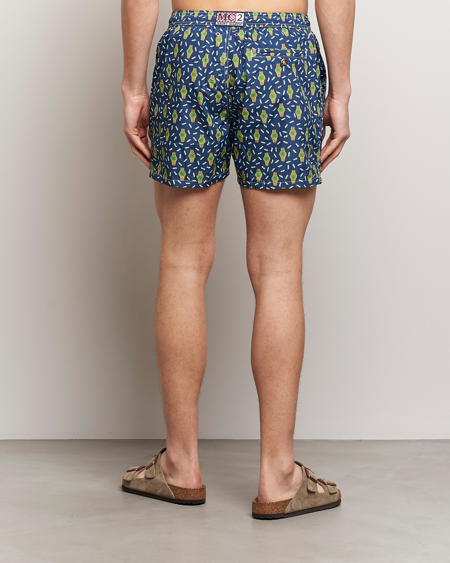 Homme | Maillots De Bain | MC2 Saint Barth | Printed Swim Shorts Hour Money