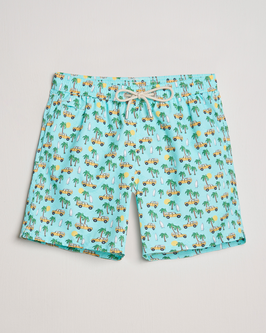 Homme | Maillots De Bain | MC2 Saint Barth | Printed Swim Shorts Road Car