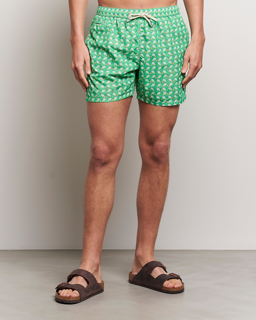Homme | Vêtements | MC2 Saint Barth | Printed Swim Shorts Tennis Cross