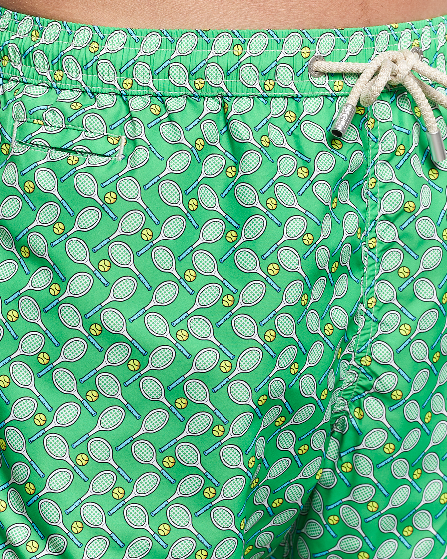 Homme | Maillots De Bain | MC2 Saint Barth | Printed Swim Shorts Tennis Cross