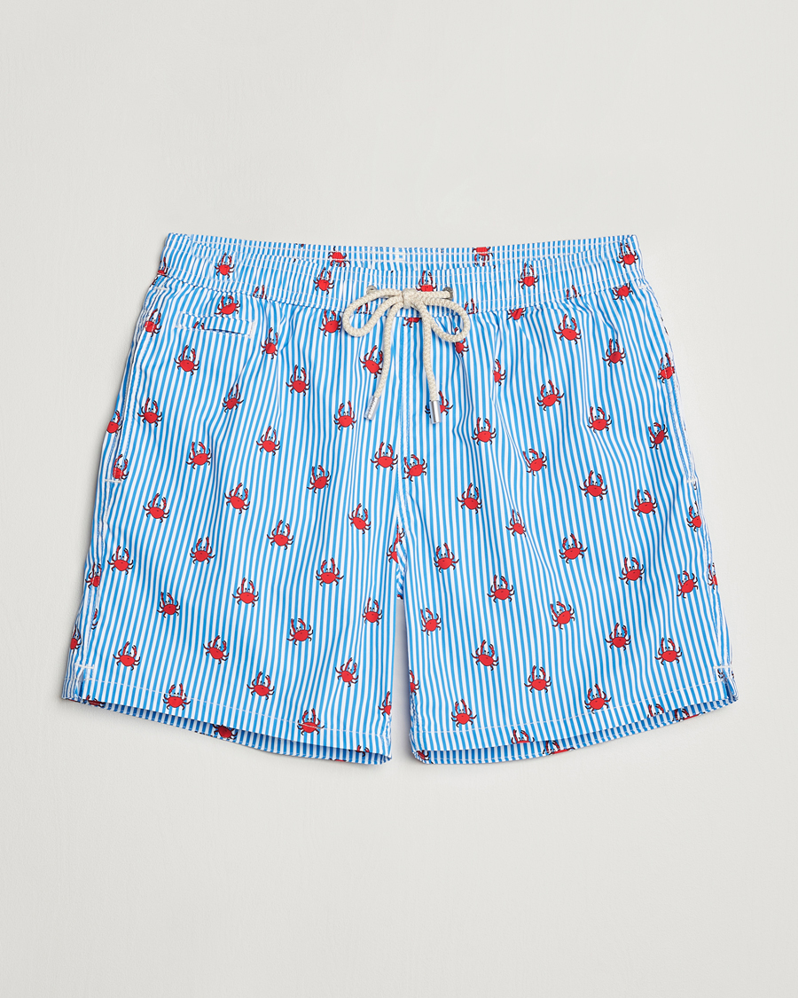 Homme | Maillots De Bain | MC2 Saint Barth | Printed Swim Shorts Crabs Stripes