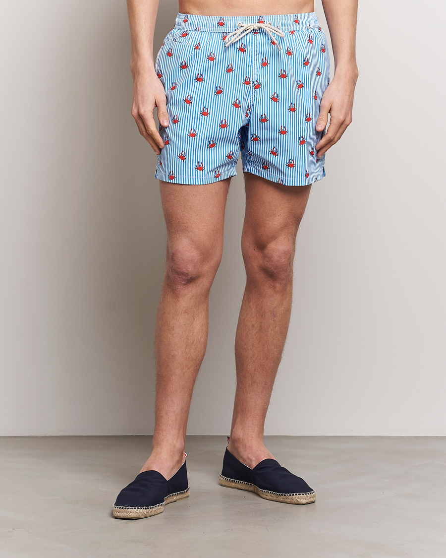 Homme | Vêtements | MC2 Saint Barth | Printed Swim Shorts Crabs Stripes