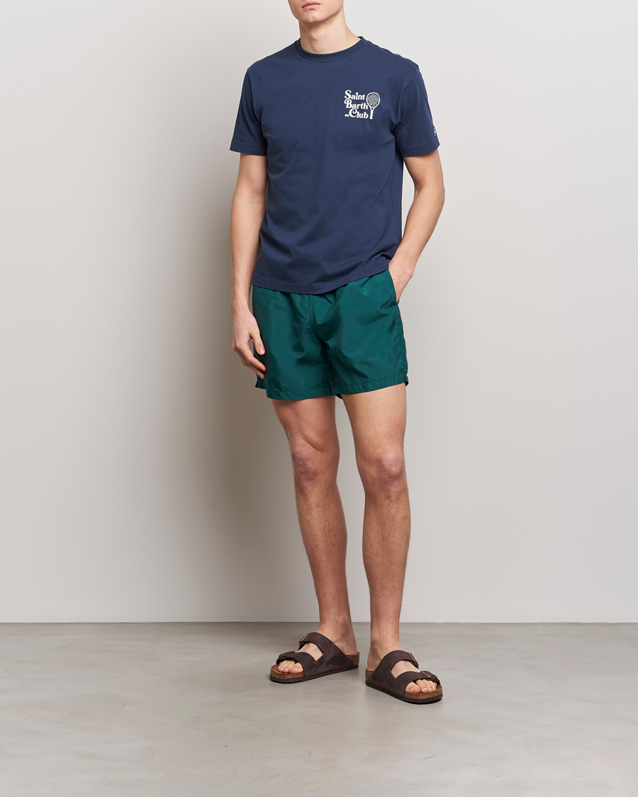 Homme | T-shirts | MC2 Saint Barth | Printed Cotton T-Shirt STB Padel Club