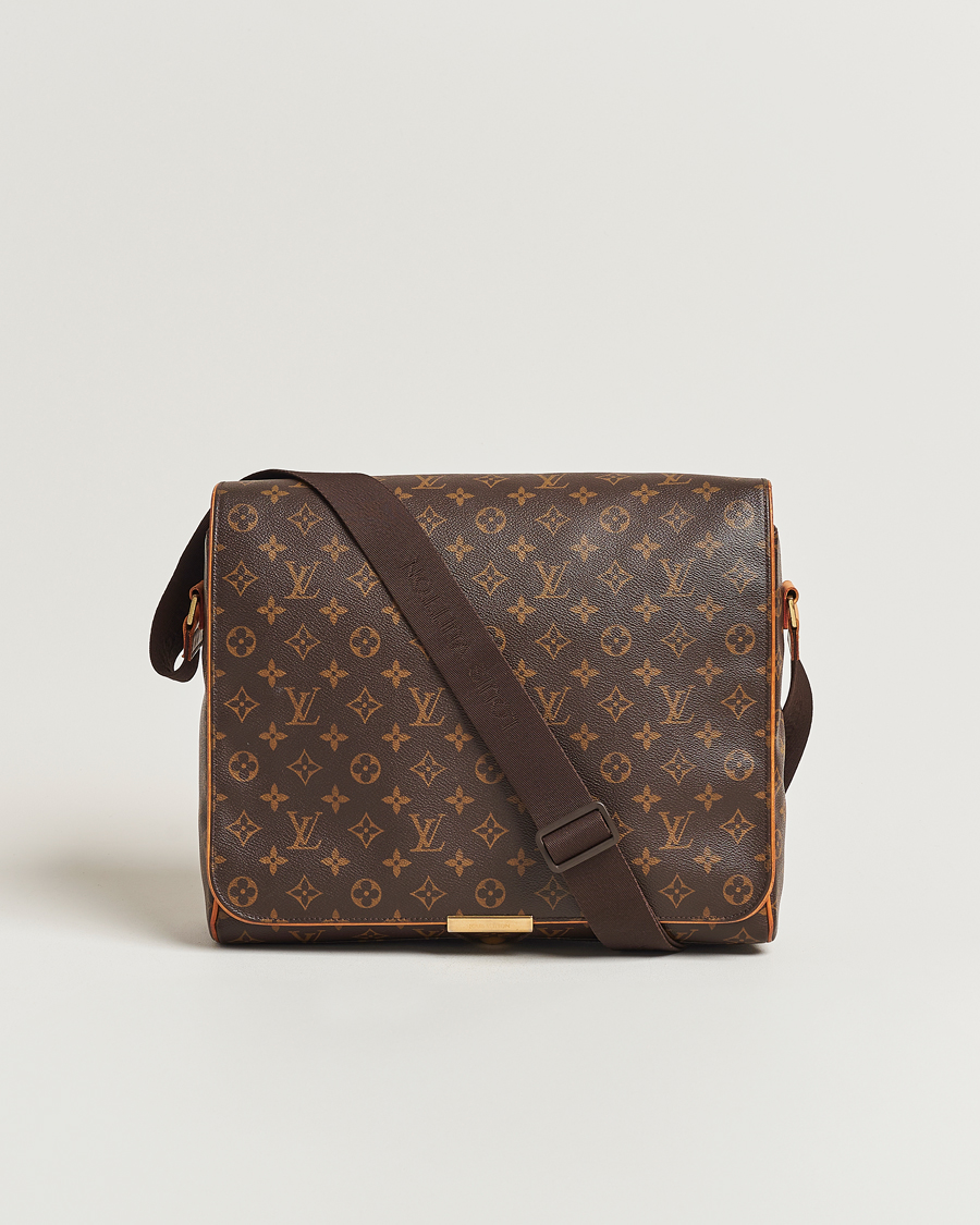 Homme | Louis Vuitton Pre-Owned Abbesses Messenger Bag Monogram | Louis Vuitton Pre-Owned | Abbesses Messenger Bag Monogram