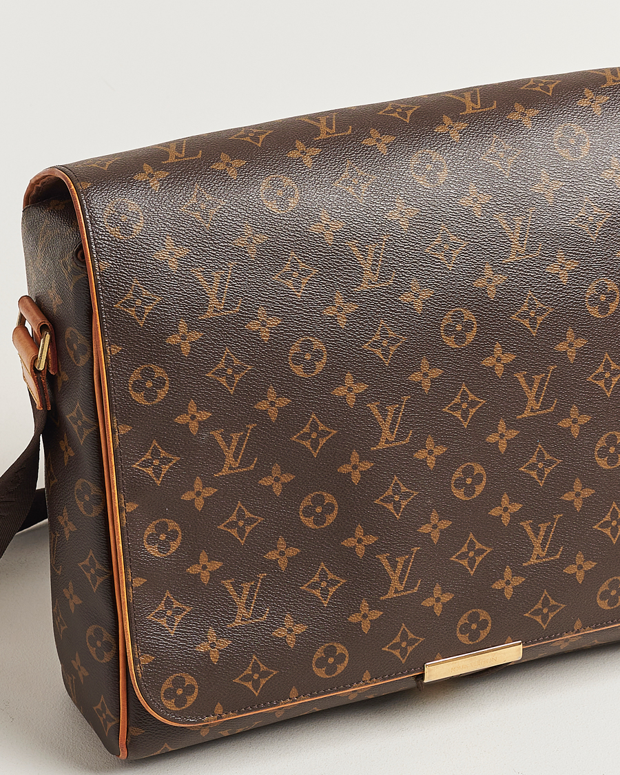 Homme | Louis Vuitton Pre-Owned Abbesses Messenger Bag Monogram | Louis Vuitton Pre-Owned | Abbesses Messenger Bag Monogram