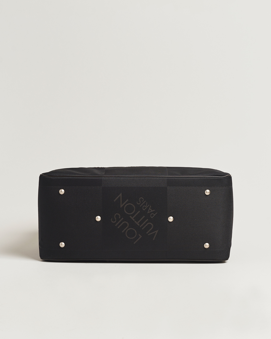 Homme | Louis Vuitton Pre-Owned Souverain Canvas Weekendbag Black | Louis Vuitton Pre-Owned | Souverain Canvas Weekendbag Black