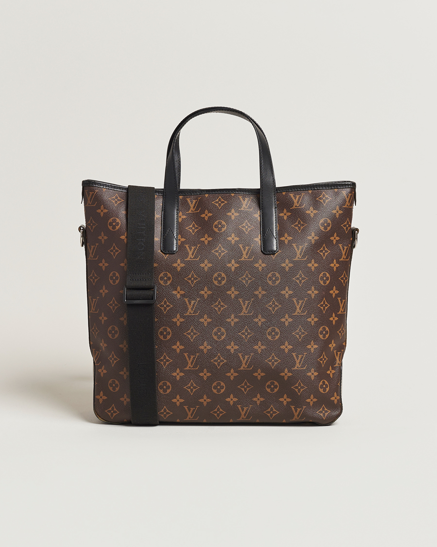 Homme | Louis Vuitton Pre-Owned Davis Macassar Tote Monogram | Louis Vuitton Pre-Owned | Davis Macassar Tote Monogram