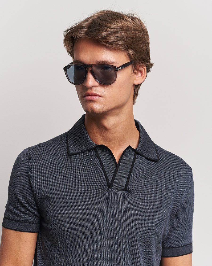 Homme | Lunettes De Soleil | Persol | 0PO0649 Sunglasses Transparent Grey