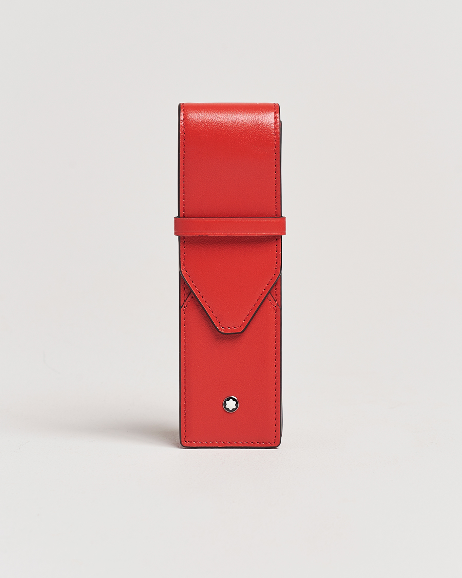 Homme | Montblanc Meisterstück 2-Pen Pouch Coral | Montblanc | Meisterstück 2-Pen Pouch Coral