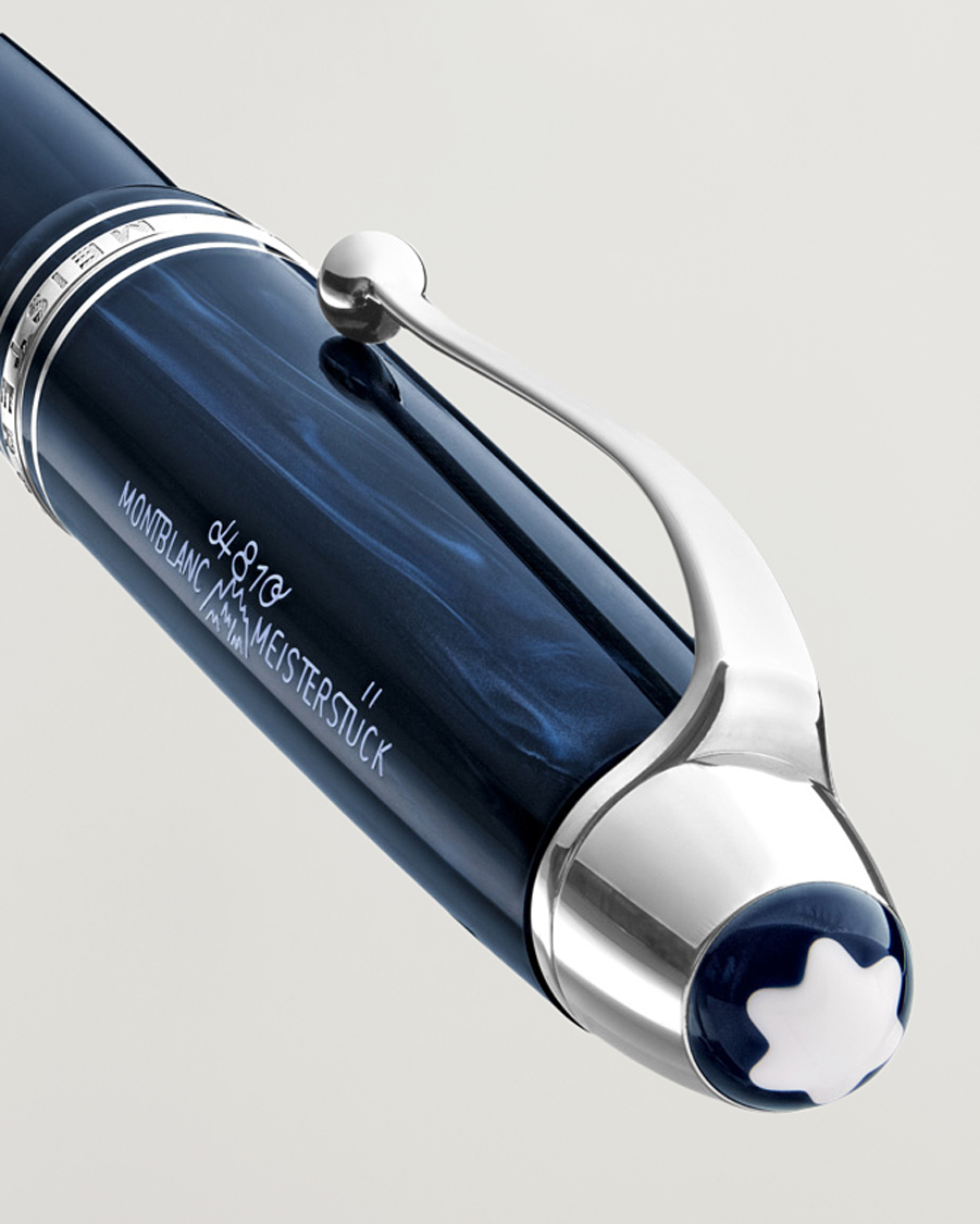 Homme | Stylos | Montblanc | Meisterstück Precious Resin FP LeGrand F Blue
