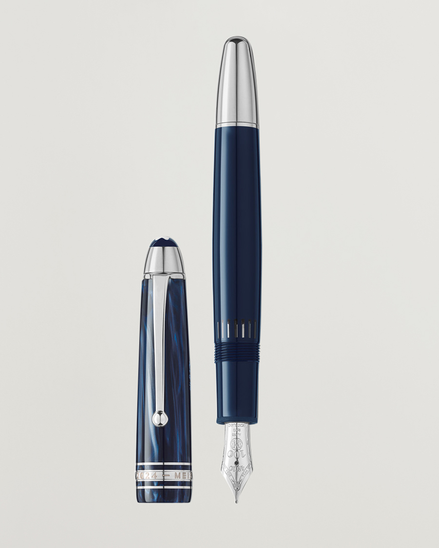 Homme | Stylos | Montblanc | Meisterstück Precious Resin FP LeGrand F Blue