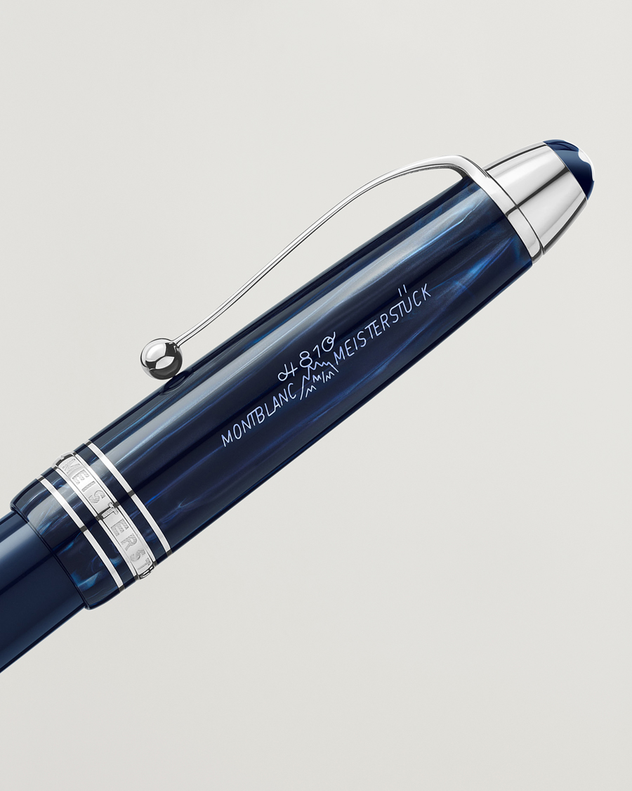 Homme | Stylos | Montblanc | Meisterstück Precious Resin FP LeGrand F Blue