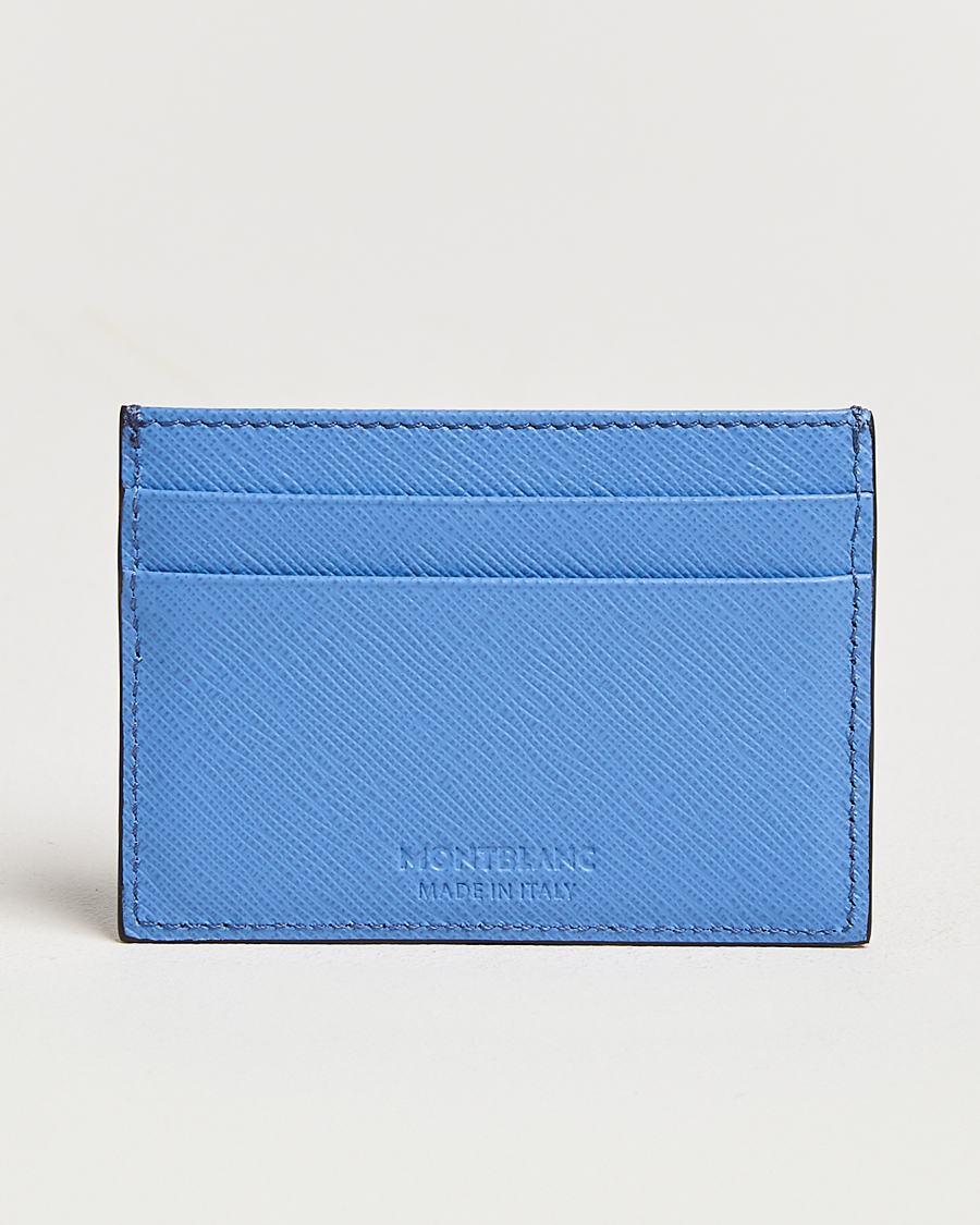 Homme | Portefeuilles | Montblanc | Sartorial card holder 5cc Dusty Blue
