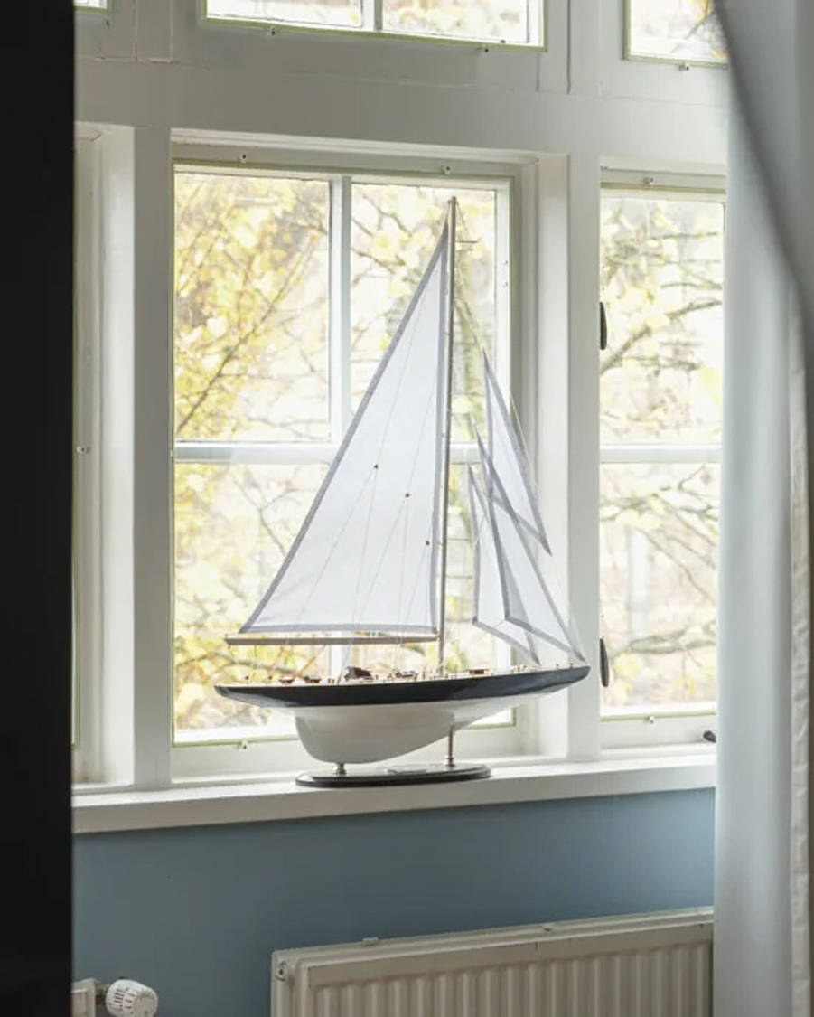 Homme | Décoration | Authentic Models | J-Yacht Rainbow 1934 Black/White