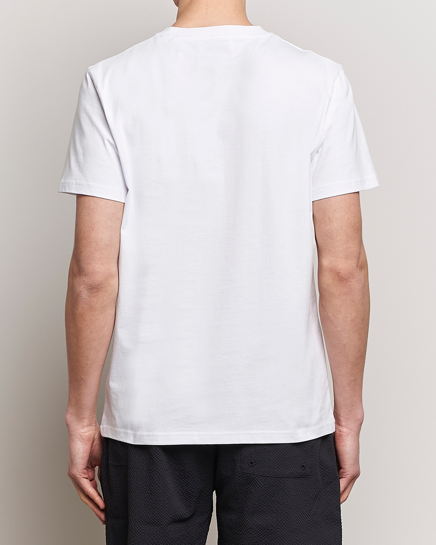 Homme | T-shirts | LES DEUX | Charles Logo T-Shirt Wihte