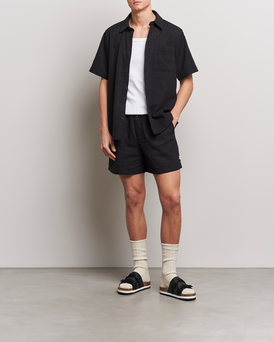 Homme | Shorts | LES DEUX | Charlie Knitted Shorts Black