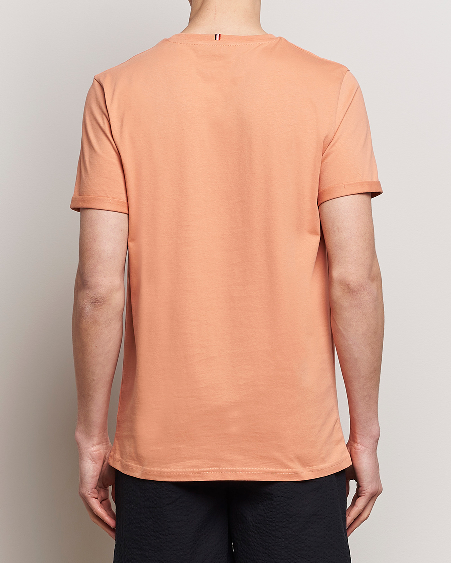 Homme | T-shirts | LES DEUX | Nørregaard Cotton T-Shirt Baked Papaya Orange