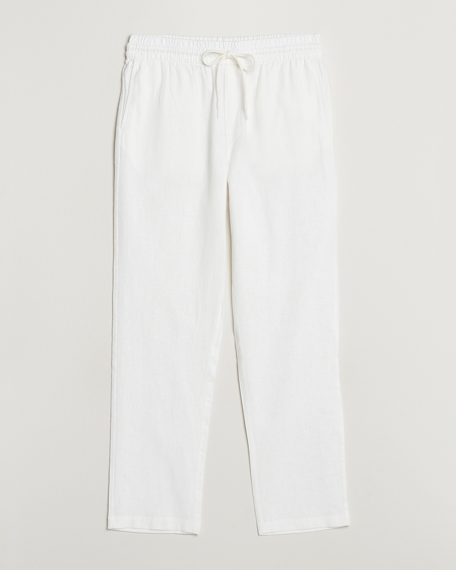 Homme | Pantalons | LES DEUX | Patrick Linen Pants White