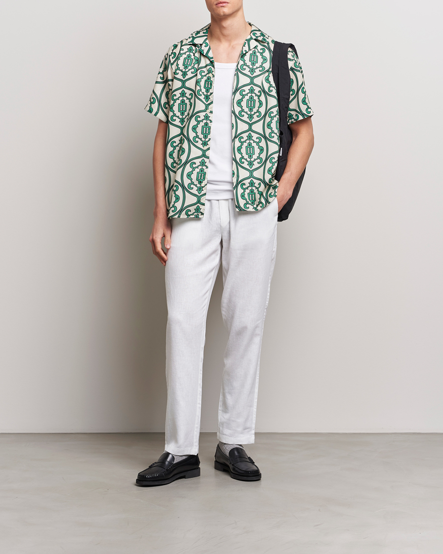 Homme | Pantalons | LES DEUX | Patrick Linen Pants White
