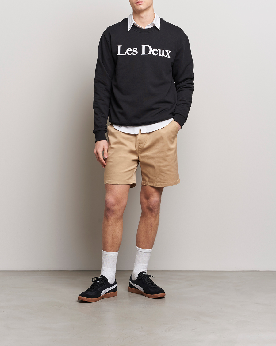 Homme | Shorts | LES DEUX | Otto Cotton Shorts Warm Sand