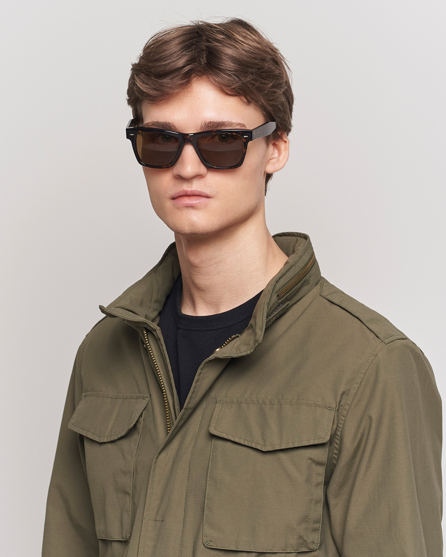 Homme | Lunettes De Soleil | Oliver Peoples | No.4 Polarized Sunglasses Atago Tortoise