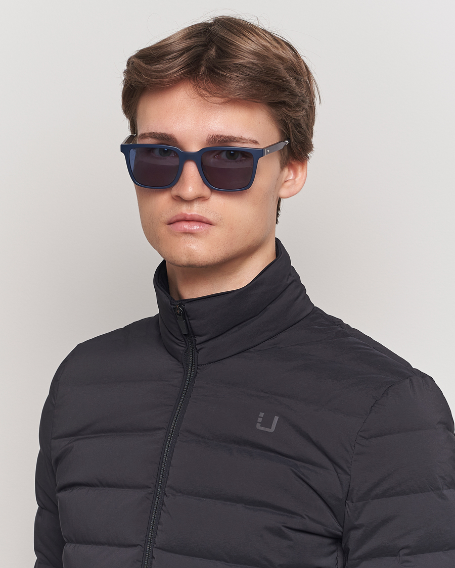 Homme | Lunettes De Soleil | Oliver Peoples | Mr. Federer Sunglasses Matte Blue Ash