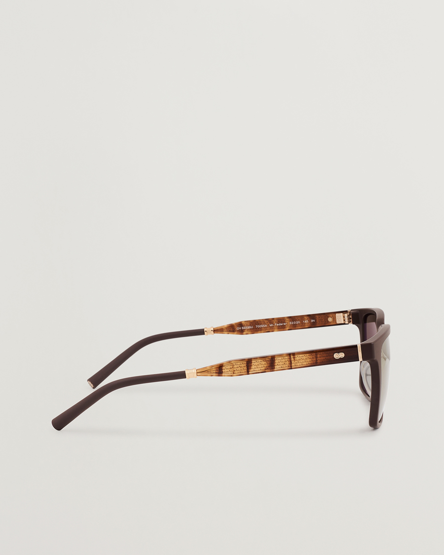 Homme | Lunettes De Soleil | Oliver Peoples | Mr. Federer Sunglasses Matte Umber