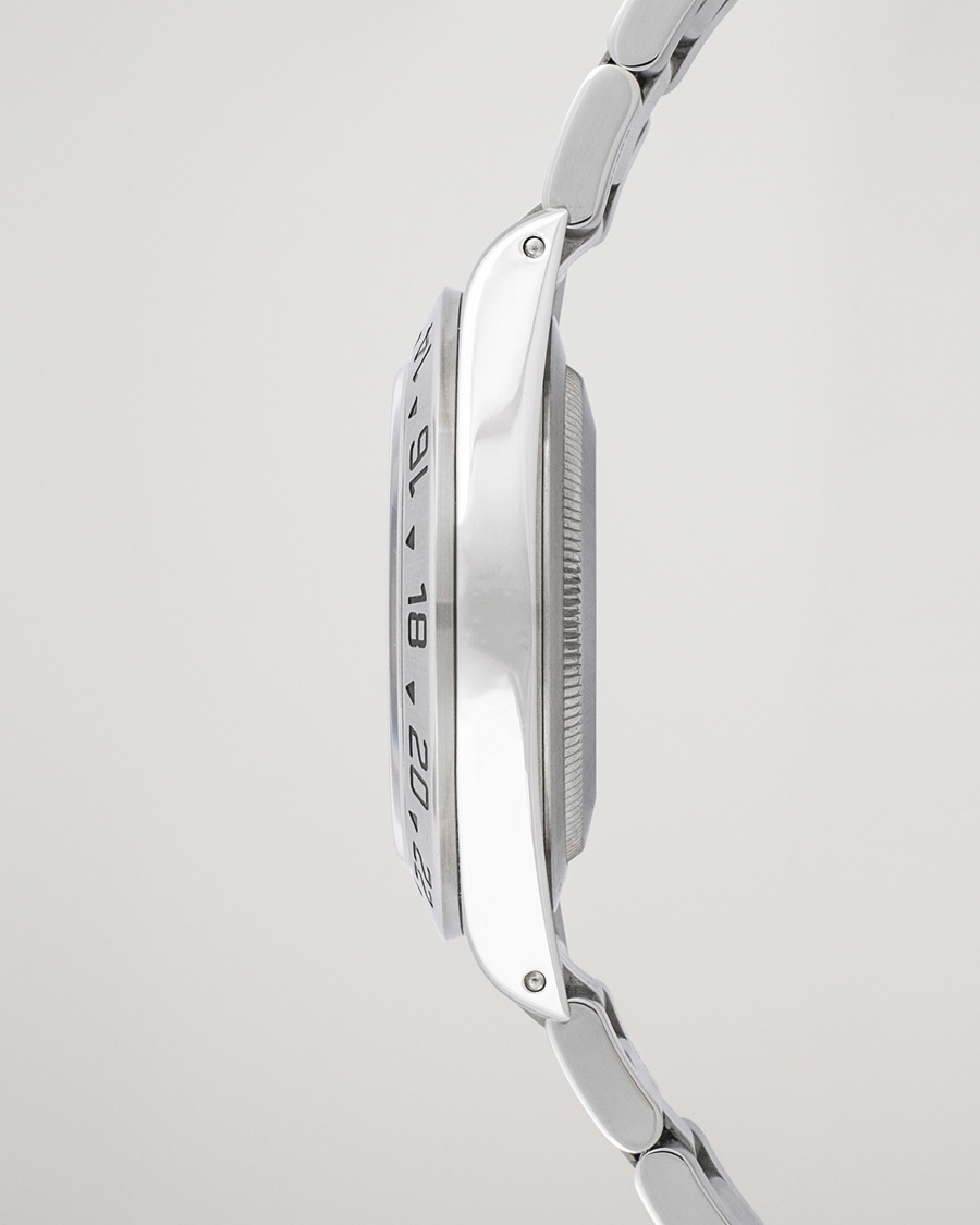 Homme | Rolex Pre-Owned Explorer II 16570 Steel White Silver | Rolex Pre-Owned | Explorer II 16570 Steel White Silver