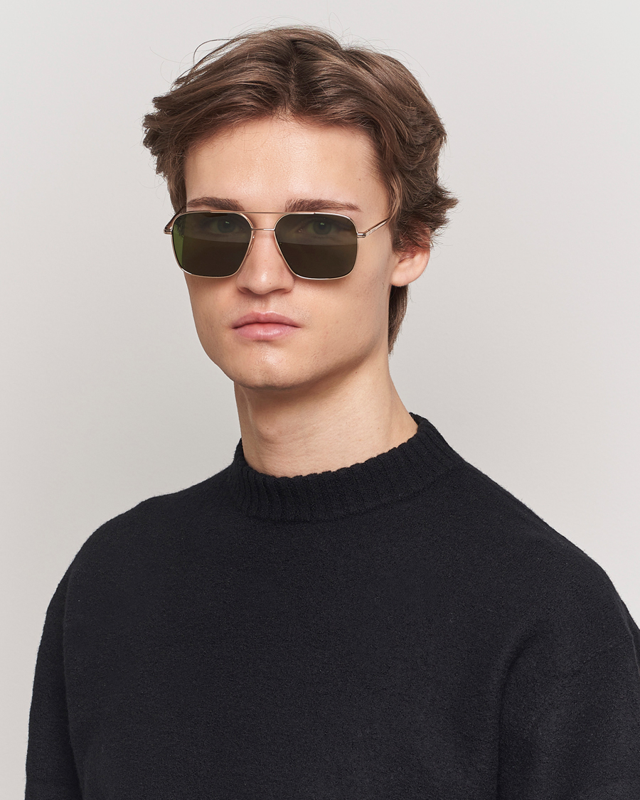 Homme | Eyewear | CHIMI | Aviator Sunglasses Green