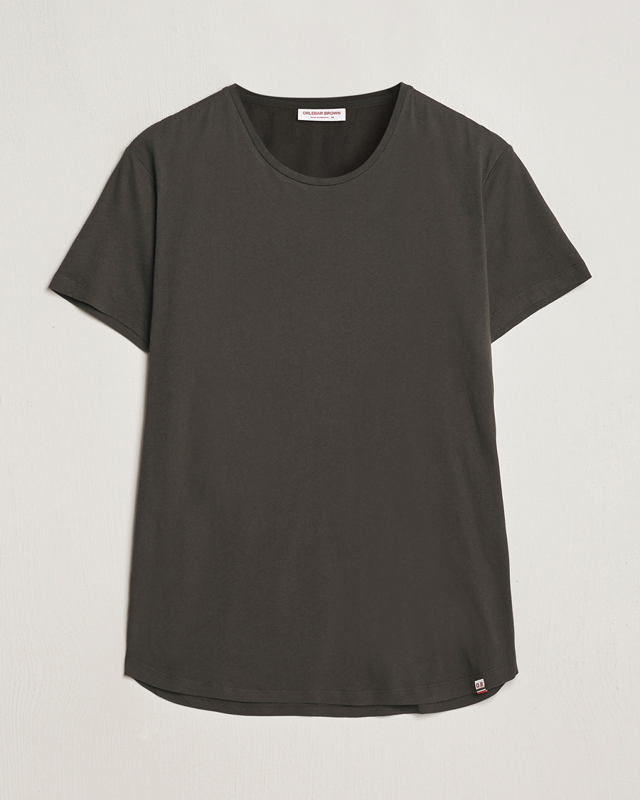 Homme | T-shirts | Orlebar Brown | OB Crew Neck Tee Smoked Tea